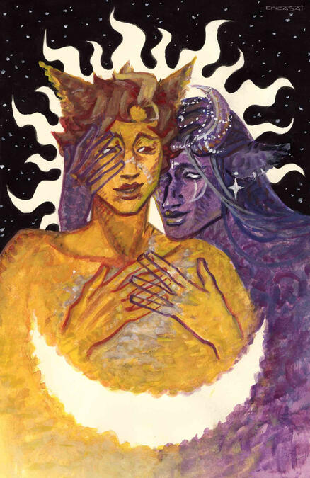 2 characters example